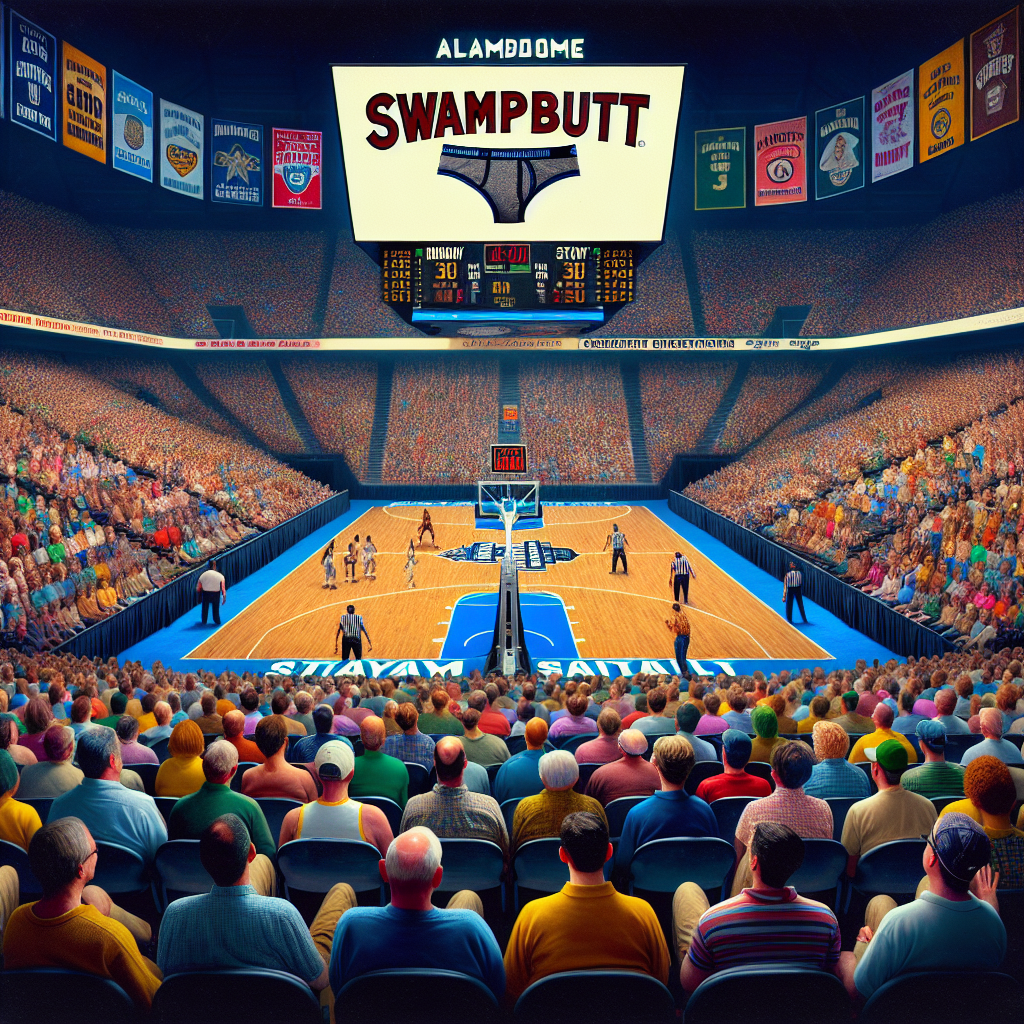 The Final Four 2025 was the perfect place to launch the SwampButt Underwear Stay Seated Series.