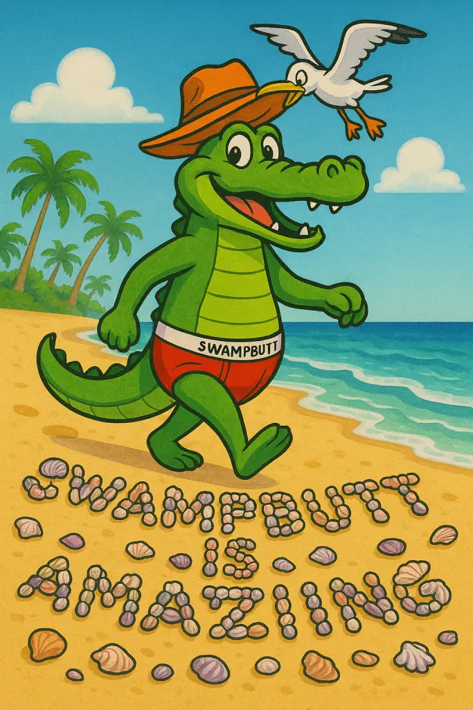 Any walk along any beach can reveal the most amazing things all spelled out in seashell!