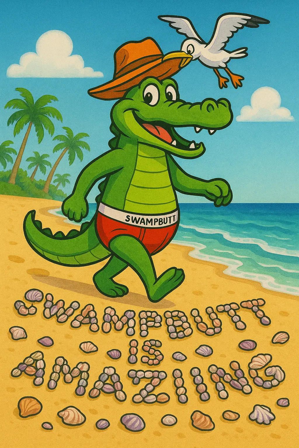 Any walk along any beach can reveal the most amazing things all spelled out in seashell!