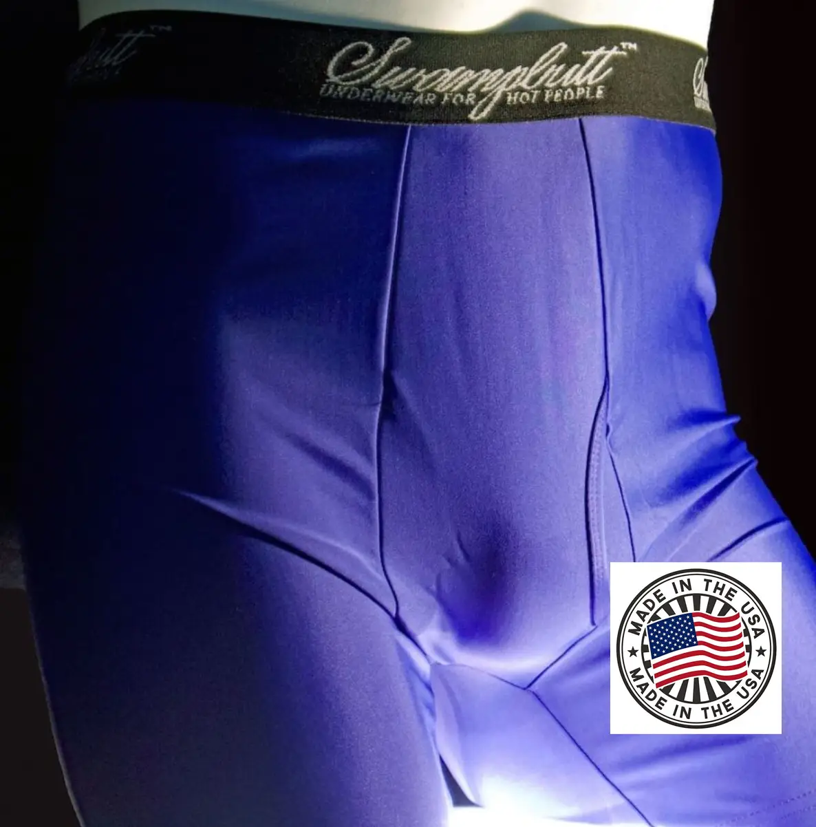 SwampButt Made In The USA Blue Underwear