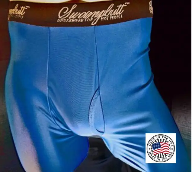 SwampButt Made In The USA Blue Underwear.