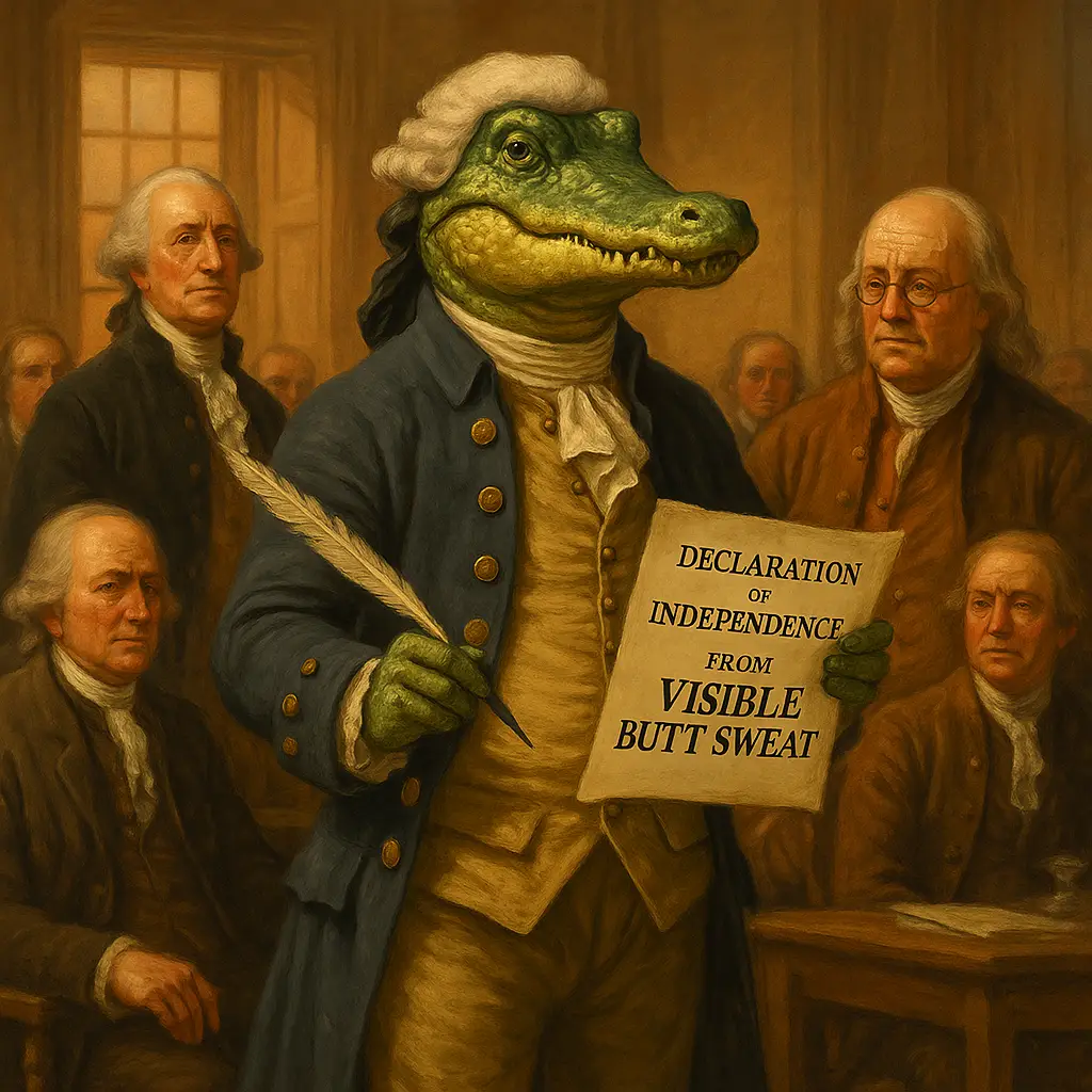 SwampButt Underwear Declares “Independence from Visible Butt Sweat” with $17.76 Price Point—Saving American Men More Than Just Pride