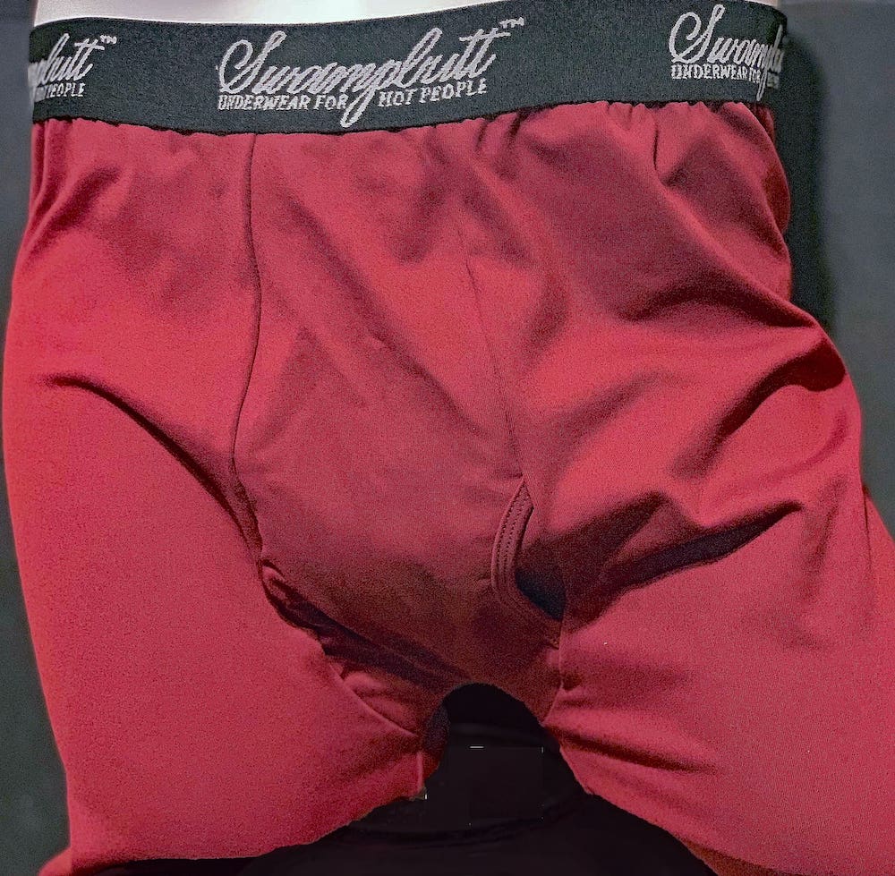 SwampButt Maroon Underwear Made in the USA