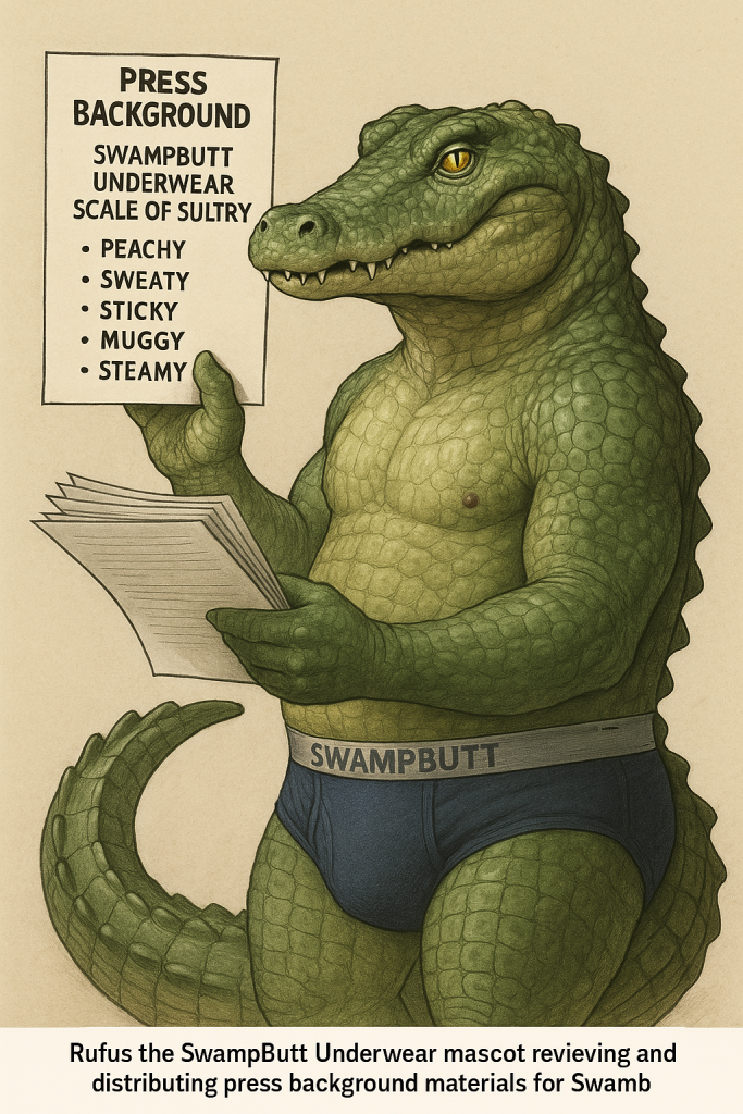 Scale of Sultry for SwampButt Underwear